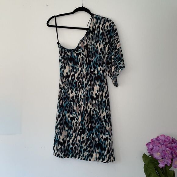 Valerie Bertinelli One Shoulder Dress- size 8 - Picture 5 of 5